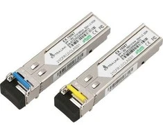 Šakotuvas EXTRALINK SFP 1.25G WDM 1310/1550nm SM 20km LC DOM pora, skirta HP/Aruba