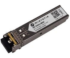 Šakotuvas Modulis SFP MikroTik tinklo perdavimo modulis Šviesolaidis 2500 Mbit/s SFP 1550 nm (HS-55DLC80D)