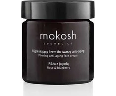 Mokosh veido kremas Rose su mėlynėmis stangrina 60ml