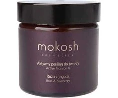 Mokosh veido šveitiklis Rose su mėlynėmis 60ml