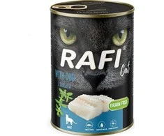 Dolina Noteci Drėgnas Kačių Maistas - RAFI Cat Adult Cod Grain-Free 400g
