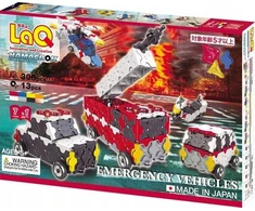 Konstruktorius LaQ „Hamacron Constructor Emergency Vehicles”