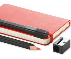 Moleskine 2 pieštukų rinkinys / Moleskine žymenys pagaminti iš kalkmedžio su temperamentu, oranžinės / geltonos spalvos