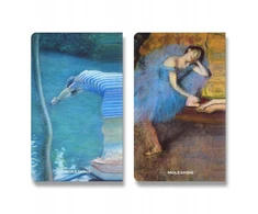 Moleskine 2 sąsiuvinių rinkinys Cahier Impresionizmas Musée d'Orsay, L, lygūs (MS-9275778)