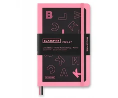 Moleskine 2026 metų savaitinis kalendorius Blackpink, 18M, L, 13x21cm (MS-1513270)