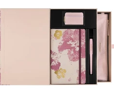 Moleskine 2026 Sakura rinkinys: sąsiuvinis su linijomis + sąsiuvinis su linijomis + pakabukas + dėklas + tušinukas (MS-9278670)
