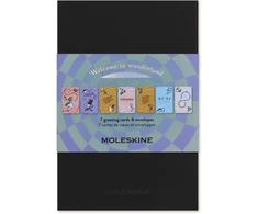 Moleskine Atvirukų rinkinys 2026 Alice, 7 vnt. (MS-1513447)