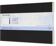 Moleskine Vandens spalvos blokas L (13x21 cm), 20 puslapių, juoda