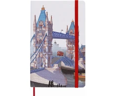 Moleskine Bloknotas MOLESKINE London, L, 13x21cm, linijoje, riboto leidimo
