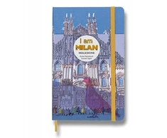 „Moleskine“ bloknotas MOLESKINE Milan, L, 13x21 cm, linijoje, riboto leidimo