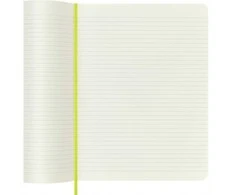 Moleskine Notes MOLESKINE Classic XL (19x25cm), w linijos, minkšta oprawa, 192 strony, lemon žalias