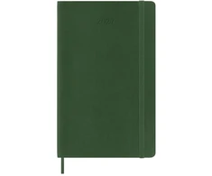 Moleskine dienoraštis 2027, 12M, L, 13x21cm, minkšti viršeliai, myrtle žalias (MS-9278694)