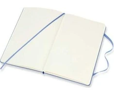 Moleskine MOLESKINE Classic L (13x21 cm) sklandžiai, kietai padengti, hidrangea mėlyna, 240 puslapių, mėlyna