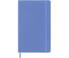 Moleskine MOLESKINE Classic L (13x21 cm) linija, kietoji danga, hidrangea mėlyna, 240 puslapių, mėlyna