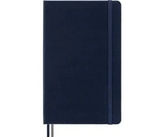 Moleskine MOLESKINE Classic L (13x21 cm) linija, hardcover, safyro mėlyna, 400 puslapių, mėlyna
