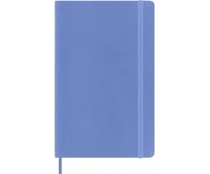 Moleskine MOLESKINE Classic L (13x21 cm) linija, minkštas rišimas, mėlyna, 240 puslapių, mėlyna