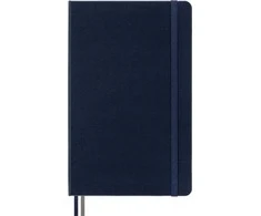 Moleskine MOLESKINE Classic L (13x21 cm) sklandžiai, kietai padengti, safyro mėlyna, 400 puslapių, mėlyna