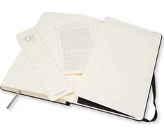 Moleskine MOLESKINE muzika L, 13x21cm, five- line, hardcover, 192 puslapiai, juoda