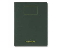 Moleskine MOLESKINE studentų kalendorius, XXL, su linijomis, 21,6x27,9 cm, mirtų žalia