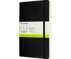 Moleskine Notes Classic 13x21 sklandžiai juoda