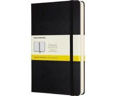 Moleskine Pastabos Classic 13x21 tt. juodas tinklelis