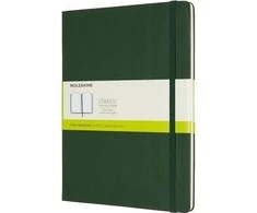 Moleskine Pastabos Classic XL 19x25 tt. sklandžiai žalia miRtle