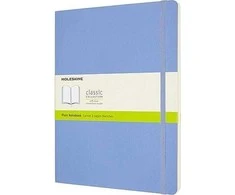 Moleskine Pastabos Classic XL 19x25cm sklandžiai mėlyna