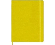 Moleskine Pastabos Classic XL 19x25cm linija geltona