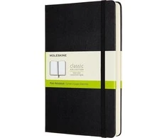 Moleskine Notes Classic13x21 lygi juoda