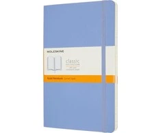 Moleskine MOLESKINE Classic L (13x21 cm) linija, minkštas rišimas, mėlyna, 240 puslapių, mėlyna