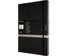 Moleskine PROFESIONAL A4 (21x29,7 cm), hardcover, 192 puslapių, juoda