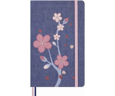 KNYGA Bookshop Knygynas „Moleskine Sakura 2025“ didelis paprastas užrašų sąsiuvinis kietais viršeliais