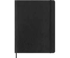 Moleskine Notes Pro, riboto leidimo Boa Synthetic, XL, linijuotas, juodas, dėžutėje (MS-8859485)