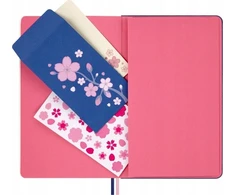 KNYGA Bookshop Knygynas „Moleskine Sakura 2025“ didelis paprastas užrašų sąsiuvinis kietais viršeliais
