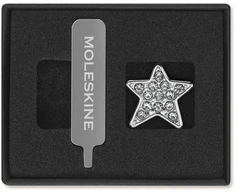 Moleskine Smeigtukas Star Crystal, sidabrinis (MS-9270087)