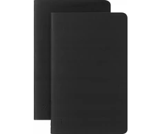 Moleskine 2 sąsiuvinių rinkinys MOLESKINE Smart Cahier, P, 9x14 cm, linijuoti, juodi