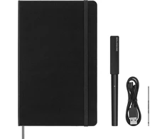 Moleskine Rinkinys Smart Writing Set 3: notes L w linijos + długopis, juoda (MS-9274795)