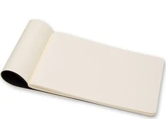 Moleskine Sketch Moleskin albumas eskizams L (13x21cm), 88 puslapiai, juoda