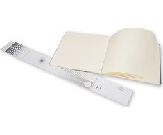 Užrašų knygutė Moleskine Sketch Album 19x19cm, baltais lapais, minkštu viršeliu, juodos spalvos