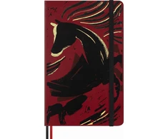 Moleskine Užrašų knygelė 2026 Horse, L, liniuotė, Woodcut (MS-9278519)