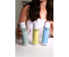 Molio MOLIV MICROBIOME HYDRO, Šampūnas su żywymi probiotykami w pudrze, 120 g