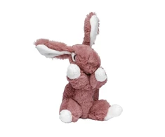 Molli Toys Pliušinis žaislas - rausvas triušis, 17 cm
