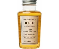 Depot No. 601 Gentle Kūno prausiklis Fresh Juodas Pepper, 250 ml