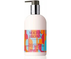 Molton Brown Patchouli &amp; Saffron maitininantis Losjonas kūnui, 300 ml