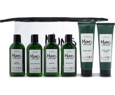 Starter Kit Set Mums With Love: Mums With Love Hydrating Losjonas kūnui, 100 ml + Mums With Love Hair Šampūnas For Cleansing, 100 ml + Mums With Love Dušo želė For All Skin Types, 100 ml + Mums With Love Cleansing Bath Oil, 100 ml + Happy Cheeks Repairing Cr