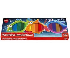 Mona plastilino rinkinys, 18 vnt.