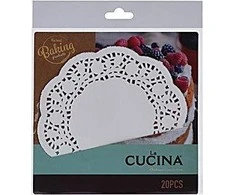 La Cucina PADĖKLIUKAI VIENKART SERVIR 16.5CM 20VNT