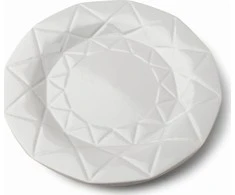 Affek Design ADEL Pilkas Plokščia lėkštė 24cm