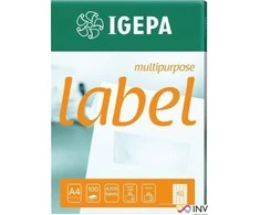 Mondi IGEPA A4 ETIKETĖS 70.0 X 41.0 MM Baltas (100)