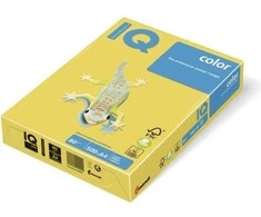 Mondi Spalvotas biuro popierius IQ, A4, 80g, CY39, kanarėlių geltonos spalvos, 500 lapų